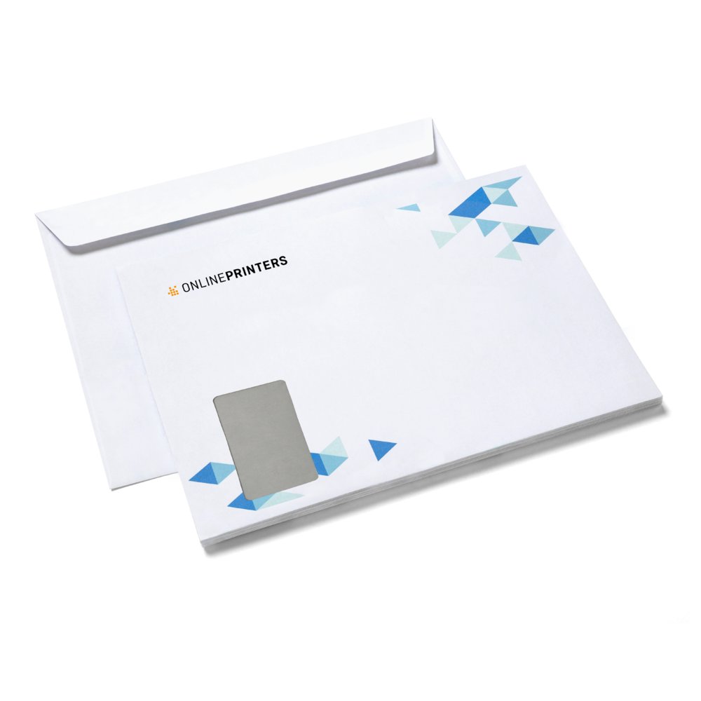 Impression enveloppe en carton, pochette rigide cartonnée pour envoi