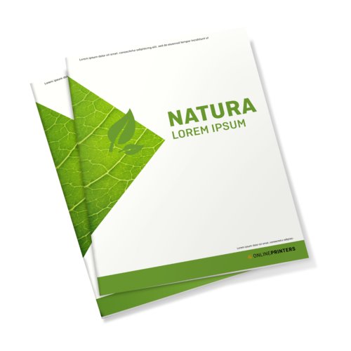 Brochures écologiques & naturelles, portrait, A4 1