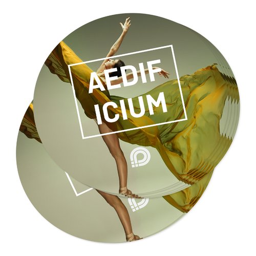Autocollant en papier, rond, auto-adhsif.