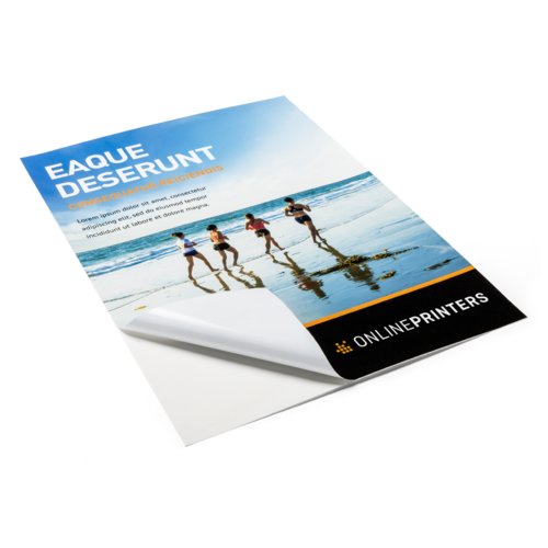 Grand film adhsif pour une utilisation intrieure et extrieure.