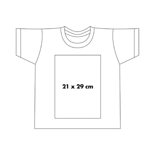 T-shirt en coton avec manches courtes et col rond.