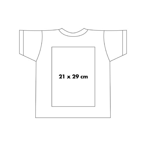 T-shirt en coton avec manches courtes et col rond.