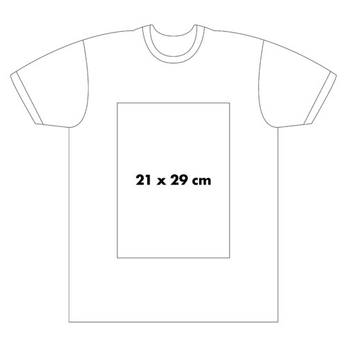T-shirt doux en coton avec manches courtes et col rond.