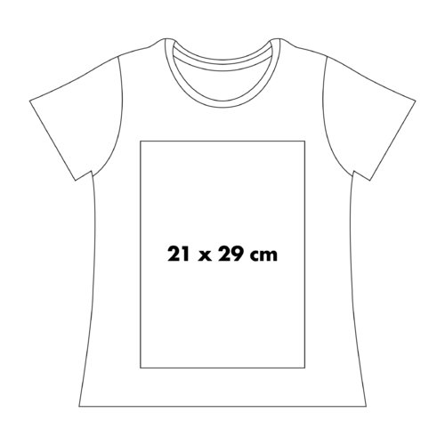 T-shirt en coton  manches courtes, coupe unisexe.