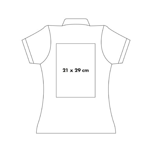 Polo en coton avec manches courtes et patte boutonne.