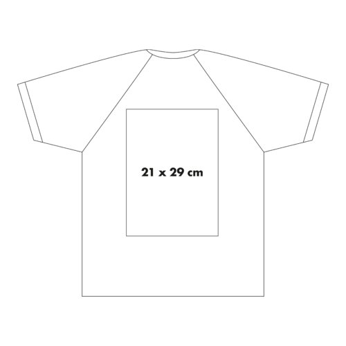 T-shirt en coton avec manches contrastes et col rond.