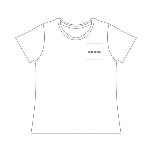 T-shirt en coton avec manches courtes.