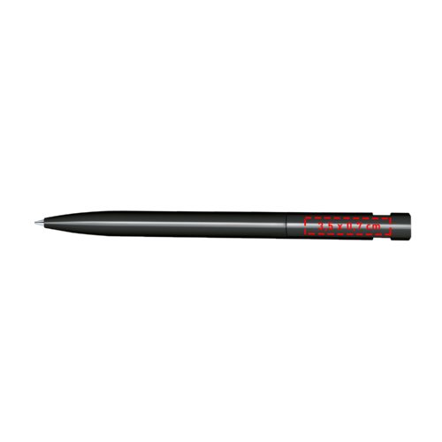 Stylo  bille poli avec mcanisme  poussoir.