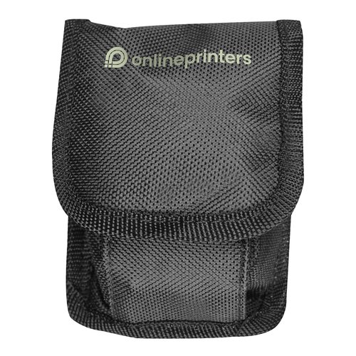 Kit de rparation noir en nylon avec fermeture velcro.