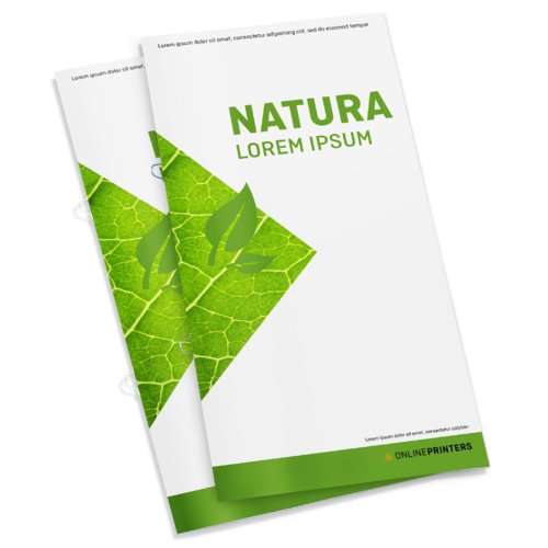 Brochures écologiques & naturelles, portrait, DL 1
