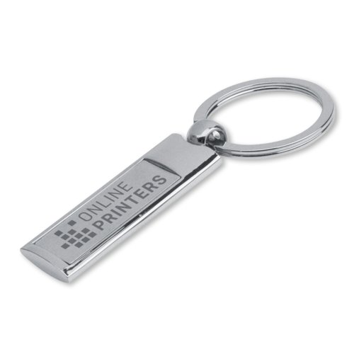 Porte-clés étroit en métal Slim 1