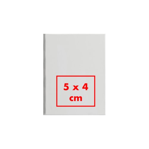 Bloc-notes en papier avec bande adhsive.