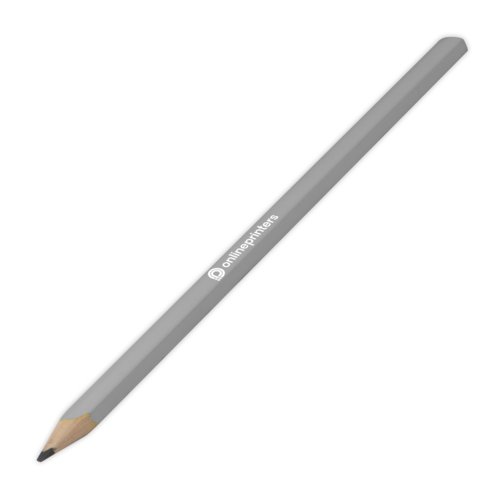 Crayon de charpentier gris en bois.