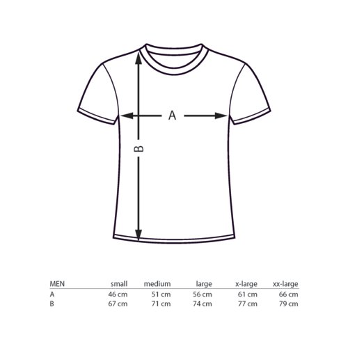 T-shirt en coton doux avec col rond et manches courtes.