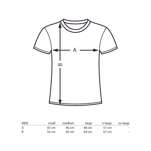 T-shirt en coton  manches courtes et col rond.