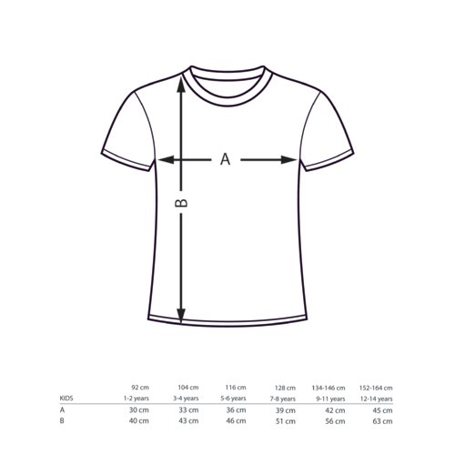 T-shirts en coton avec manches courtes et col rond.