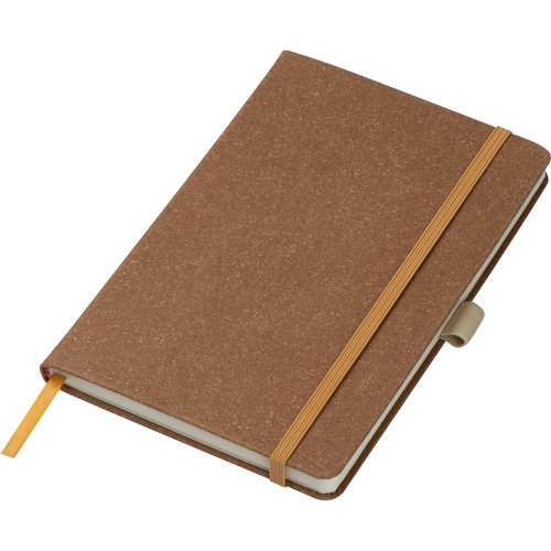 Carnet Sukabumi marron avec lastique.