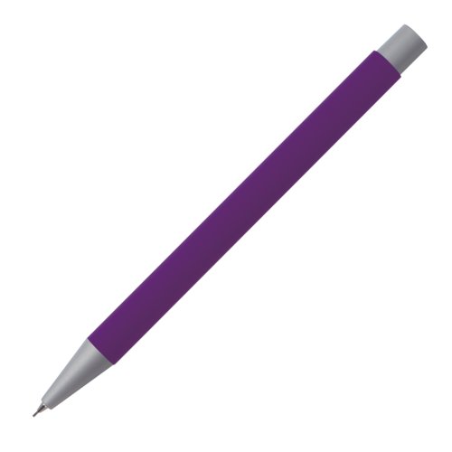Porte-mine violet avec lments en mtal.