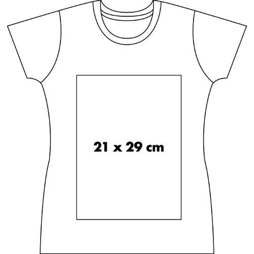 T-shirt en coton pour femmes  manches courtes.