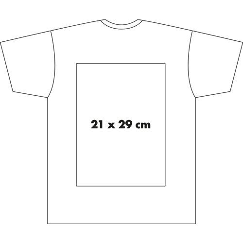 T-shirt en coton pour hommes  manches courtes.