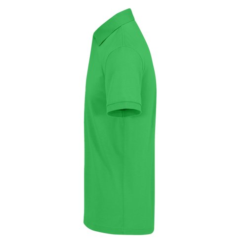 Polo en coton vert pour homme  manches courtes.