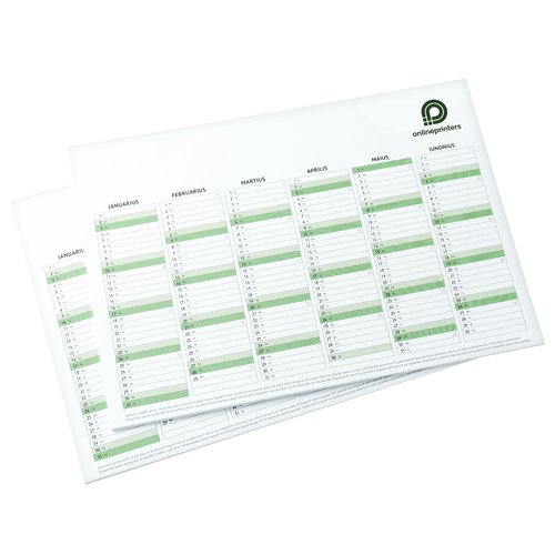 Calendriers annuel, A6 3