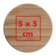 Bote de conservation en bois avec couvercle.
