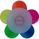 Surligneur multicolore avec cinq couleurs diffrentes.