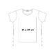 T-shirt en coton avec manches courtes et col rond.