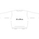 Sweat-shirt en tissu  manches longues et encolure ronde.