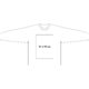 Sweat-shirt en coton  manches longues et encolure ronde.