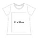 T-shirts en coton avec manches courtes et col rond.