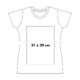 T-shirts en coton avec manches courtes et encolure ronde.