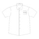 Chemise  manches courtes avec patte de boutonnage et col.