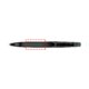 Stylo  bille transparent  mcanisme rotatif avec clip.