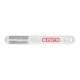 plucheur multiple en plastique blanc avec trou de suspension.