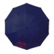 Parapluie de poche bleu avec fonction automatique.
