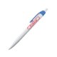 Stylo  bille en plastique avec clip et bouton poussoir.