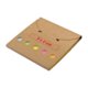 Set de notes adhsives avec bandes de couleurs assorties et couverture.