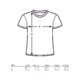 T-shirt en coton doux avec col rond et manches courtes.
