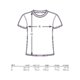T-shirt en coton avec manches courtes et col rond.