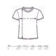 T-shirt en coton avec manches courtes et col rond.