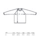 Veste softshell avec fermeture clair intgrale et poches latrales.