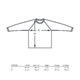 Veste softshell avec fermeture clair intgrale et poches latrales.