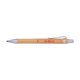 Stylo sans encre couleur bois avec clip.