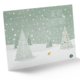Calendrier de l'Avent en papier sur le th�me de No�l avec 24 portes.