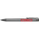Stylo  bille  clic en mtal argent avec clip.