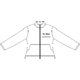 Veste de survtement en coton pour femme avec fermeture clair intgrale.