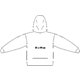 Veste  capuche en coton pour femmes avec capuche et manches longues.