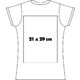 T-shirt cologique pour femmes en tissu  manches courtes.